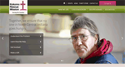 Desktop Screenshot of kokomorescuemission.org